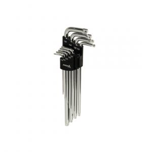 Serie de llaves torx en forma de L en arce S2 T10 - T50